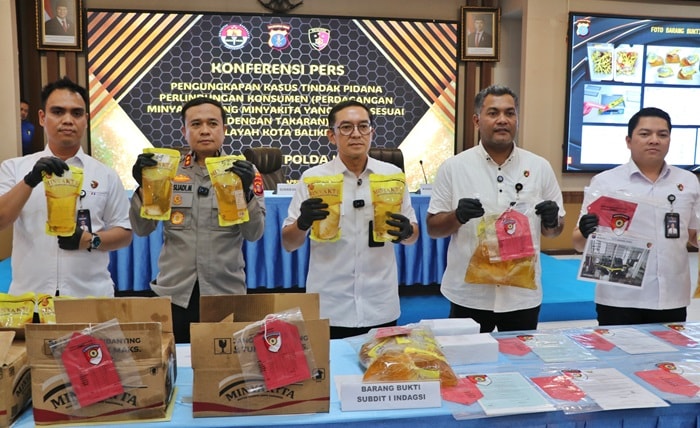Minyakita Tak Sesuai Takaran, Polda Kaltim Tetapkan Direktur Perusahaan Tersangka