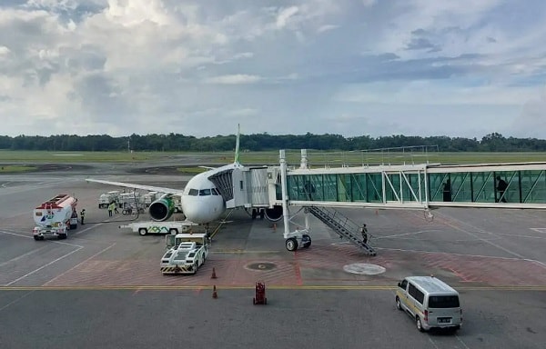 Alasan Runway Bandara Sepinggan Balikpapan Diaspal Ulang